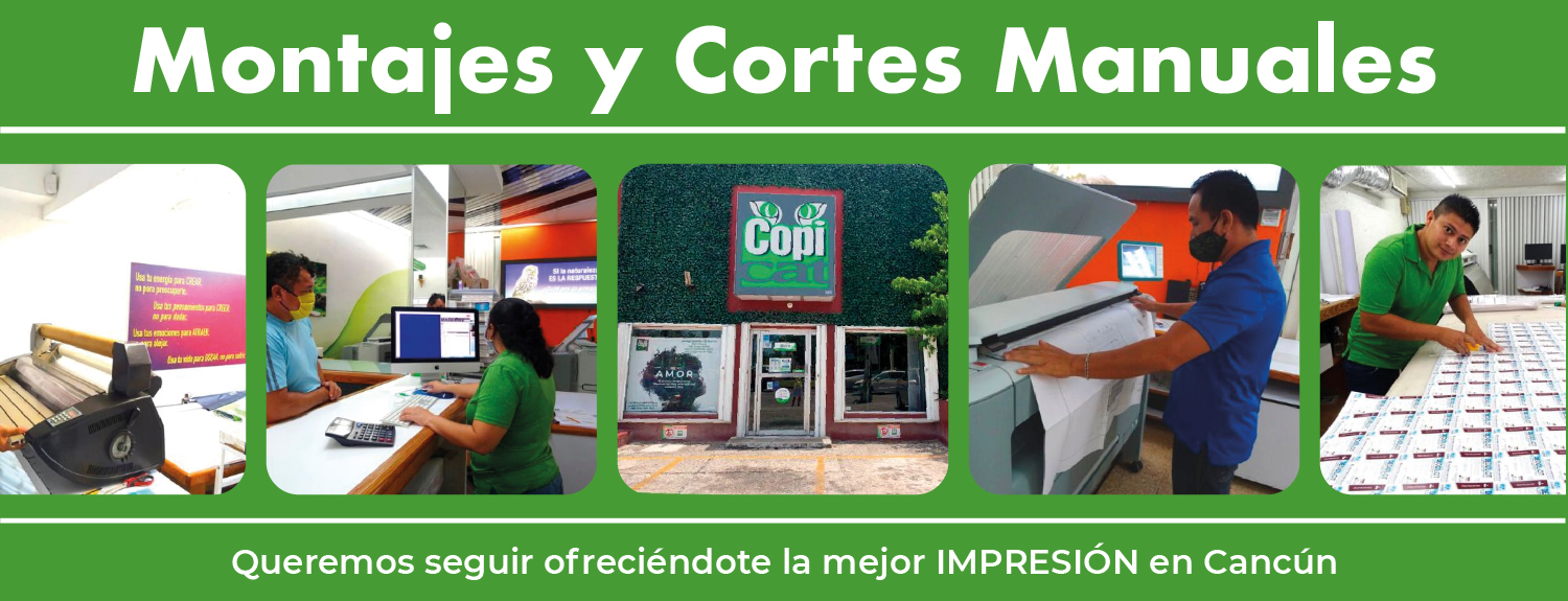 Montajes y Cortes Manuales